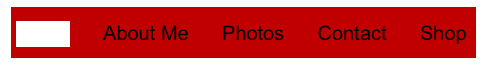  Home      About Me      Photos      Contact      Shop               